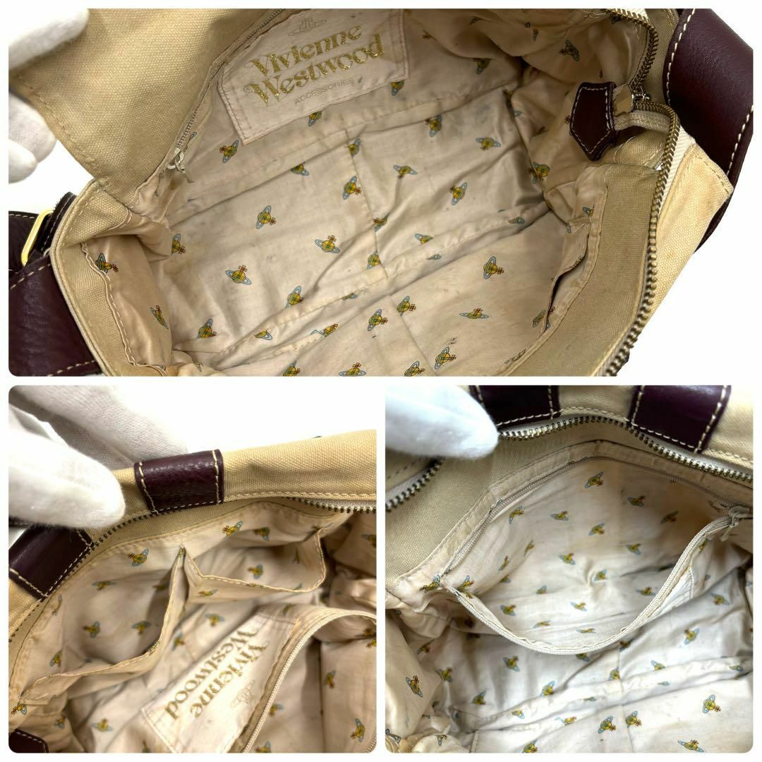 Vivienne Westwood(ヴィヴィアンウエストウッド)の✨希少✨ヴィヴィアンウエストウッド ベイカーストリート ショルダーバッグ オーブ レディースのバッグ(ショルダーバッグ)の商品写真