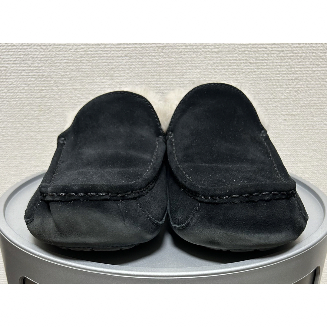 UGG(アグ)のUGG  アグ ASCOT アスコットモカシン ムートン BLACK メンズの靴/シューズ(スリッポン/モカシン)の商品写真