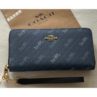 COACH - 新品　COACH コーチ　長財布　メンズ　レディース　馬車　ホース＆キャリッジ