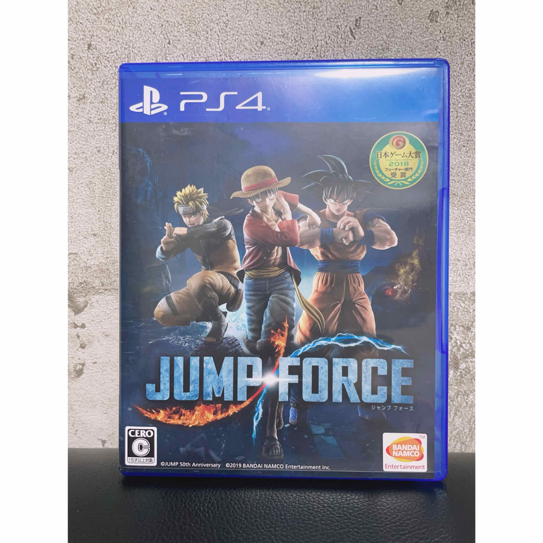 PS4 JUMP FORCE（ジャンプホース） エンタメ/ホビーのゲームソフト/ゲーム機本体(家庭用ゲームソフト)の商品写真