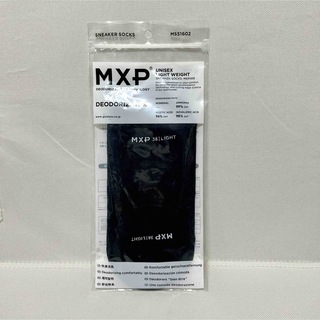 エムエックスピー(MXP)のMXP スニーカーソックス　黒　ブラック　レディース(ソックス)