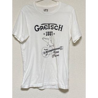 ユニクロ　Tシャツ　白　Sサイズ(Tシャツ/カットソー(半袖/袖なし))