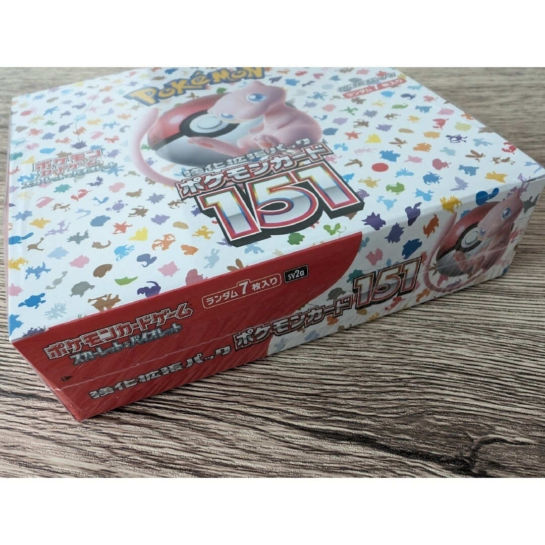 ポケモン(ポケモン)のポケモンカードゲーム スカーレット&バイオレット 強化拡張パック 151 BOX エンタメ/ホビーのトレーディングカード(Box/デッキ/パック)の商品写真