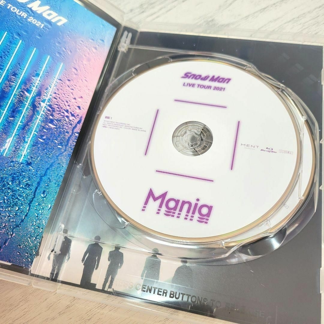 美品☆Snow Man☆LIVE TOUR 2021 Mania 通常 初回仕様 エンタメ/ホビーのDVD/ブルーレイ(ミュージック)の商品写真