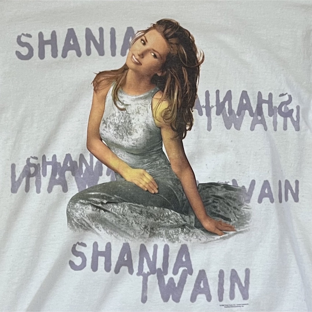 1998年製 シャナイア・トゥエイン SHANIA TWAIN プリントTシャツ メンズのトップス(Tシャツ/カットソー(半袖/袖なし))の商品写真