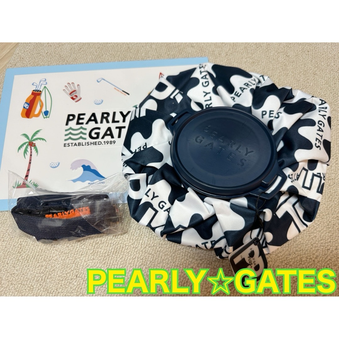 PEARLY GATES(パーリーゲイツ)のパーリーゲイツ　氷嚢　大きいサイズ　新品　アイスバッグ　大口径 スポーツ/アウトドアのゴルフ(その他)の商品写真