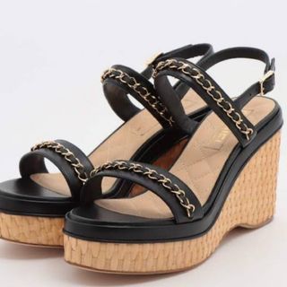 シャネル サンダル(レディース)(厚底)の通販 50点 | CHANELの シャネル サンダル(レディース)(厚底)の通販 50点 | CHANELの