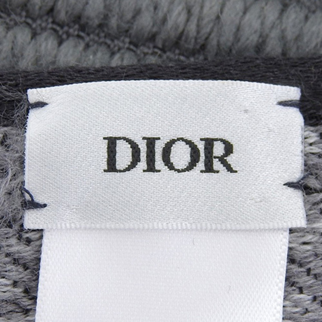 Christian Dior(クリスチャンディオール)のChristian Dior(クリスチャンディオール) オブリーク リバーシブル スカーフ マフラー アパレル ファッション小物 ストール ウール シルク グレー 14CDO301I985_C813(2024年4月現在現行品) レディース 40601115016【中古】【アラモード】 レディースのファッション小物(マフラー/ショール)の商品写真