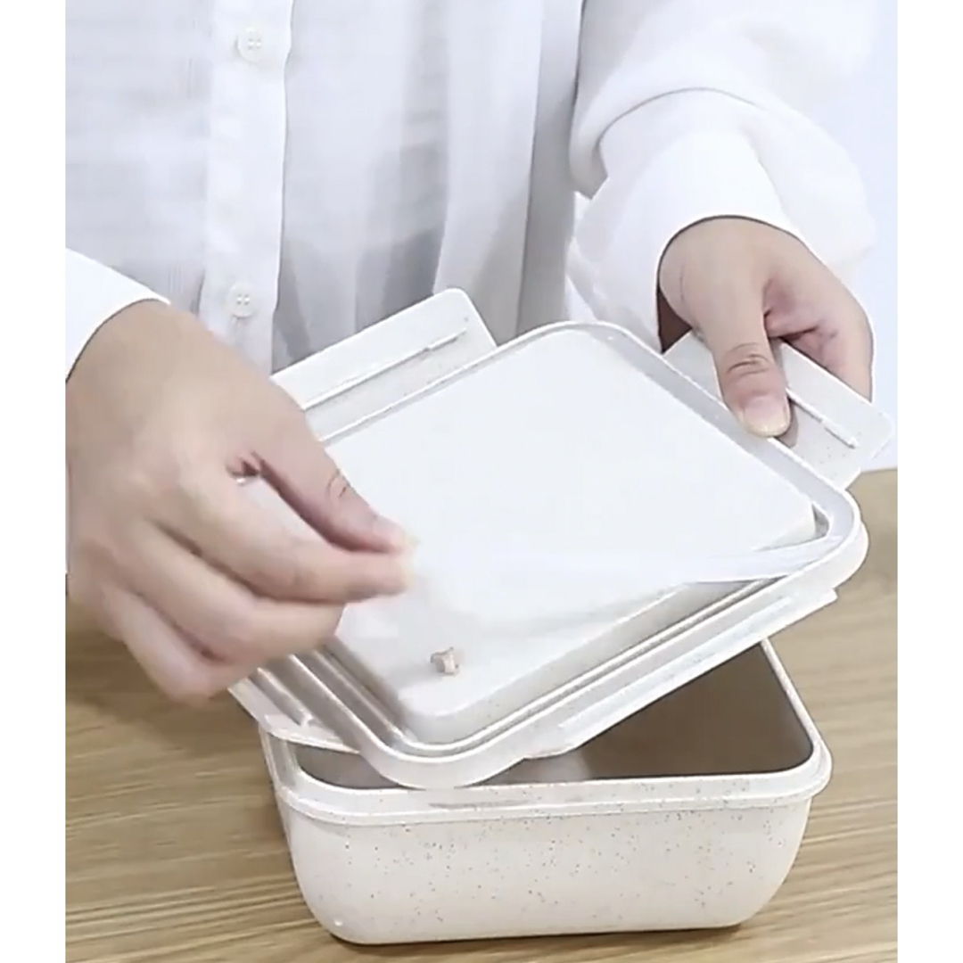 ランチボックス 弁当箱 容量1100ml 大容量  インテリア/住まい/日用品のキッチン/食器(弁当用品)の商品写真