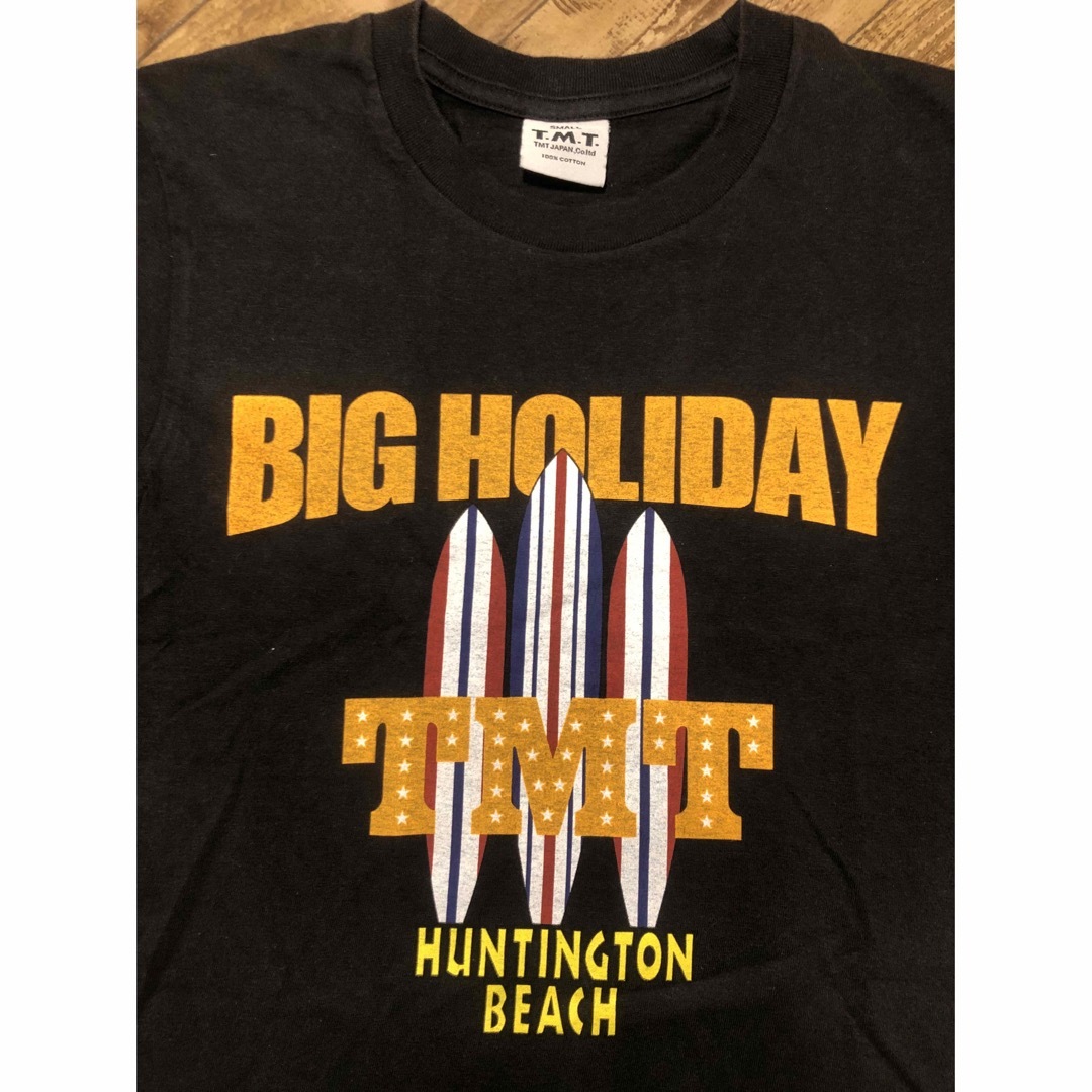 TMT ティーエムティーBIGHOLIDAY  TEE  ブラック　S size メンズのトップス(Tシャツ/カットソー(半袖/袖なし))の商品写真