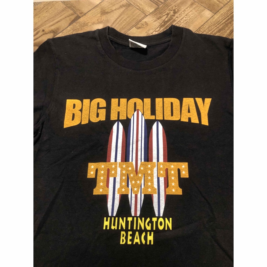 TMT ティーエムティーBIGHOLIDAY  TEE  ブラック　S size メンズのトップス(Tシャツ/カットソー(半袖/袖なし))の商品写真