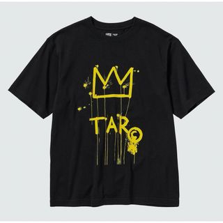 ユニクロ(UNIQLO)の【UNIQLO】JMバスキア「キング・プレジャー」 (4XL/09 BLACK)(Tシャツ/カットソー(半袖/袖なし))