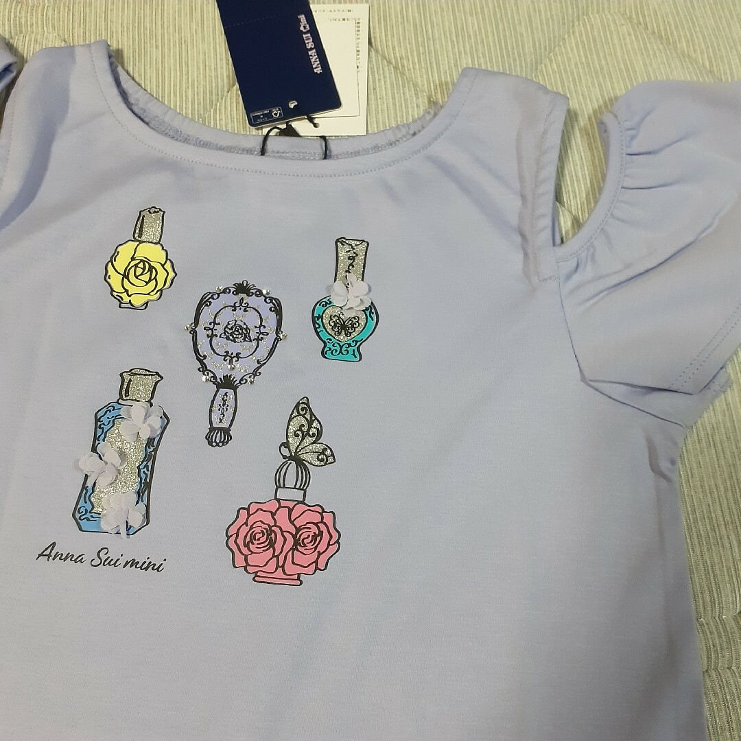 ANNA SUI mini(アナスイミニ)の【新品.】　アナスイミニ　Tシャツ キッズ/ベビー/マタニティのキッズ服女の子用(90cm~)(Tシャツ/カットソー)の商品写真