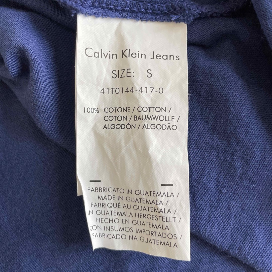 Calvin Klein(カルバンクライン)の【夏物セール】 カルバンクラインジーンズ 半袖 tシャツ メンズのトップス(Tシャツ/カットソー(半袖/袖なし))の商品写真