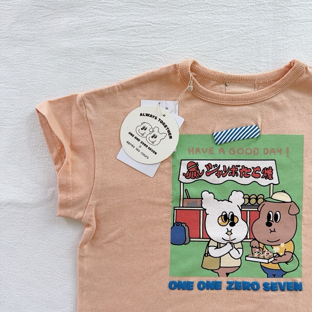 apres les cours(アプレレクール)の【apes les cours】1107Tシャツ キッズ/ベビー/マタニティのキッズ服男の子用(90cm~)(Tシャツ/カットソー)の商品写真