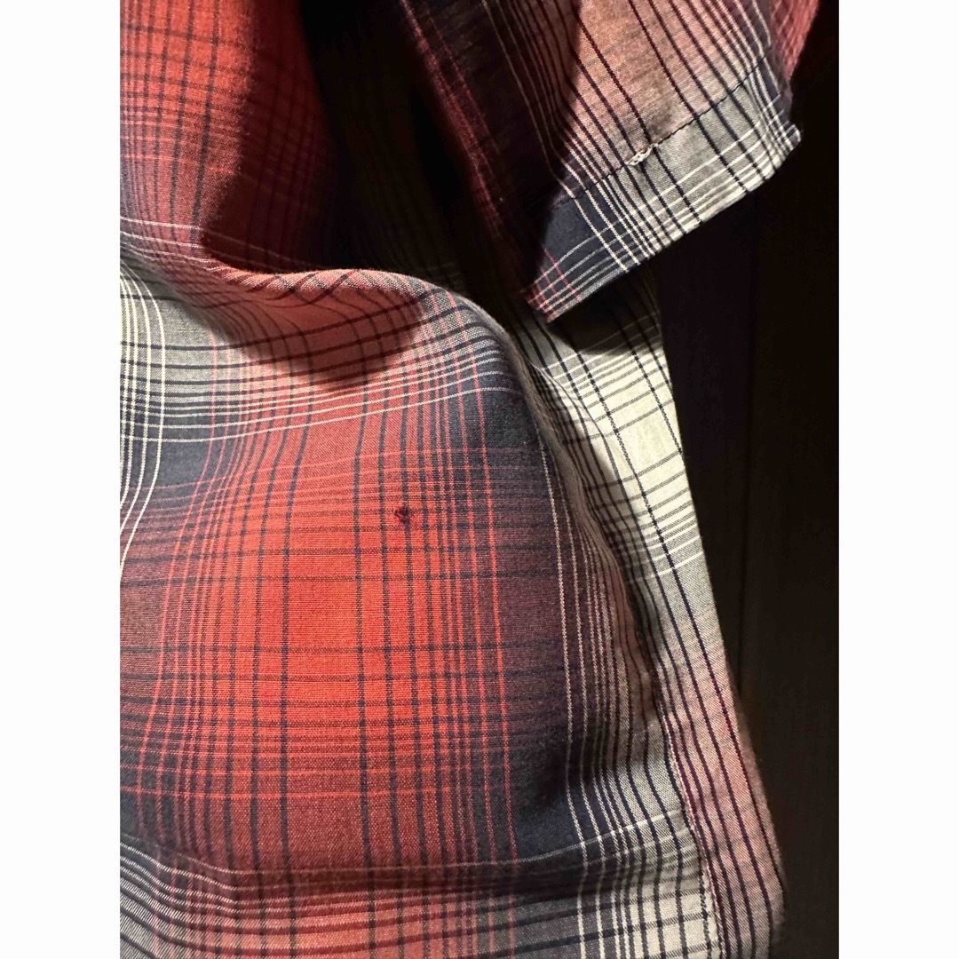 USA VTG レトロ ラングラー ウエスタンシャツ オンブレチェック柄 メンズのトップス(シャツ)の商品写真