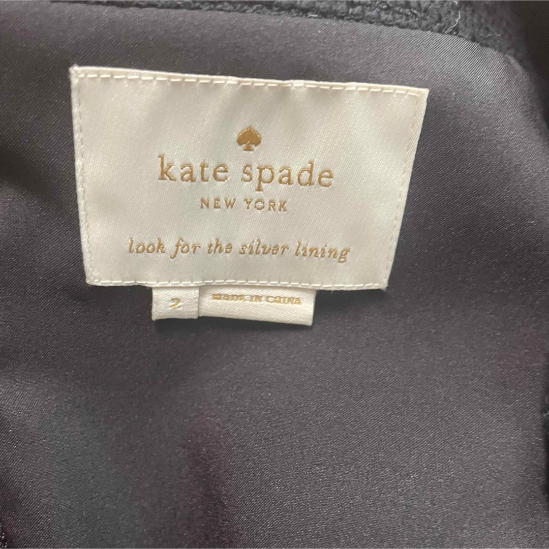 kate spade new york(ケイトスペードニューヨーク)の良品　kate spade NEWYORK ワンピース　ツイード　美シルエット レディースのワンピース(ひざ丈ワンピース)の商品写真