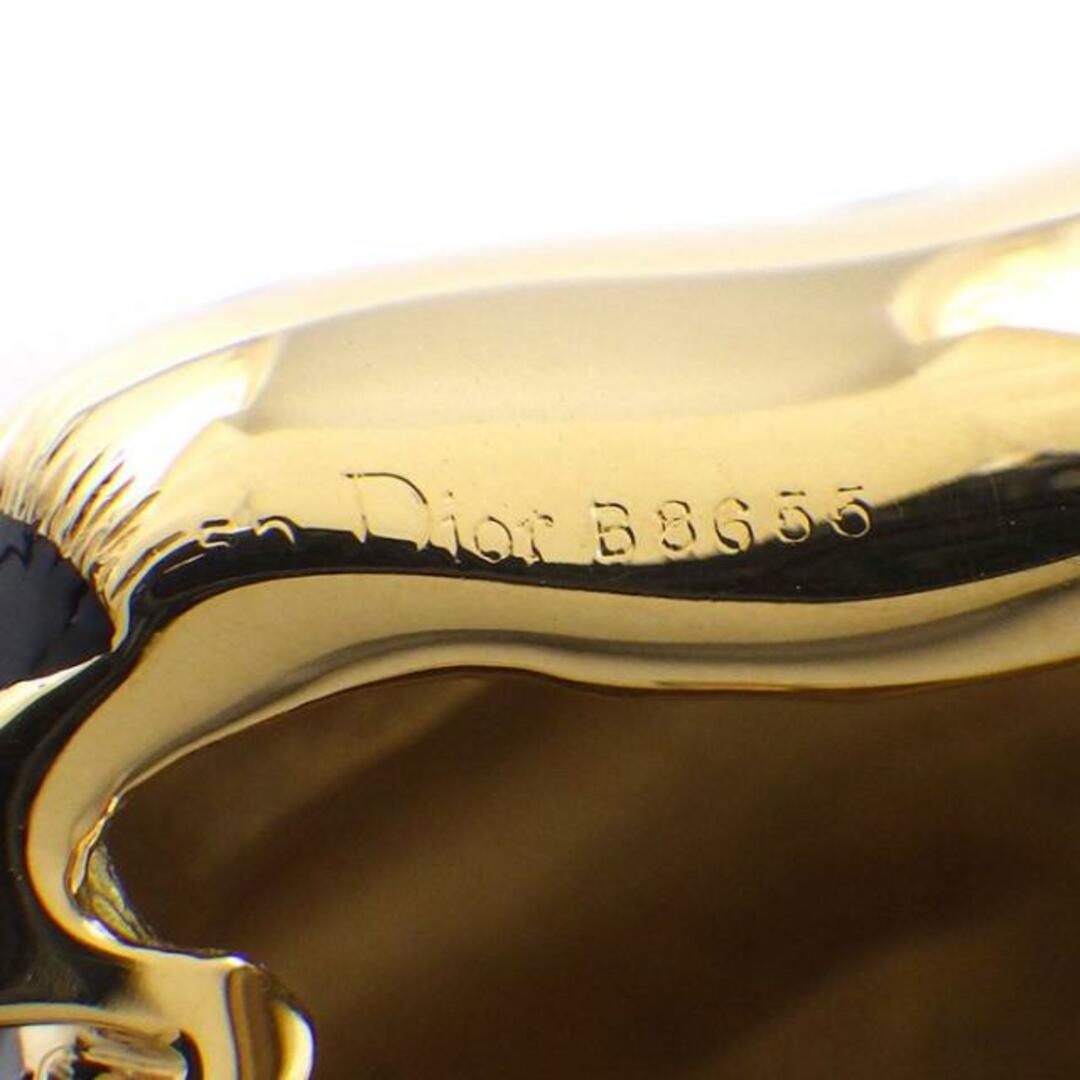 Christian Dior(クリスチャンディオール)のクリスチャンディオール Christian Dior リング ミッツァ パンサーモチーフ 手 K18YG ブラック エナメル 黒 10号 / #50 【中古】 レディースのアクセサリー(リング(指輪))の商品写真