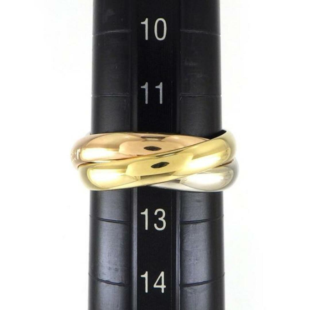 Cartier(カルティエ)のカルティエ Cartier リング トリニティ スリーカラー K18PG K18WG K18YG 12号 / #52 【中古】 レディースのアクセサリー(リング(指輪))の商品写真