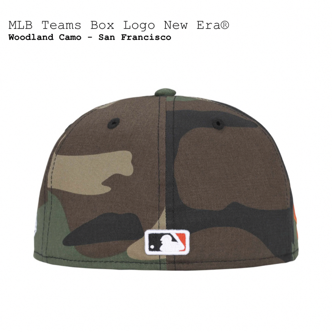 Supreme(シュプリーム)のSupreme MLB Teams Box Logo New Era camo メンズの帽子(キャップ)の商品写真