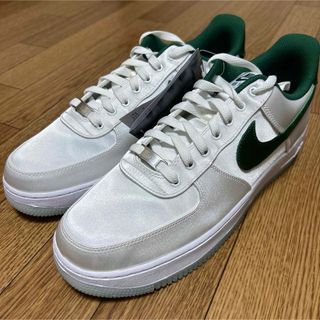 ナイキ(NIKE)のナイキ ウィメンズ エア フォース 1 サテングリーン 29cm DX6541(スニーカー)