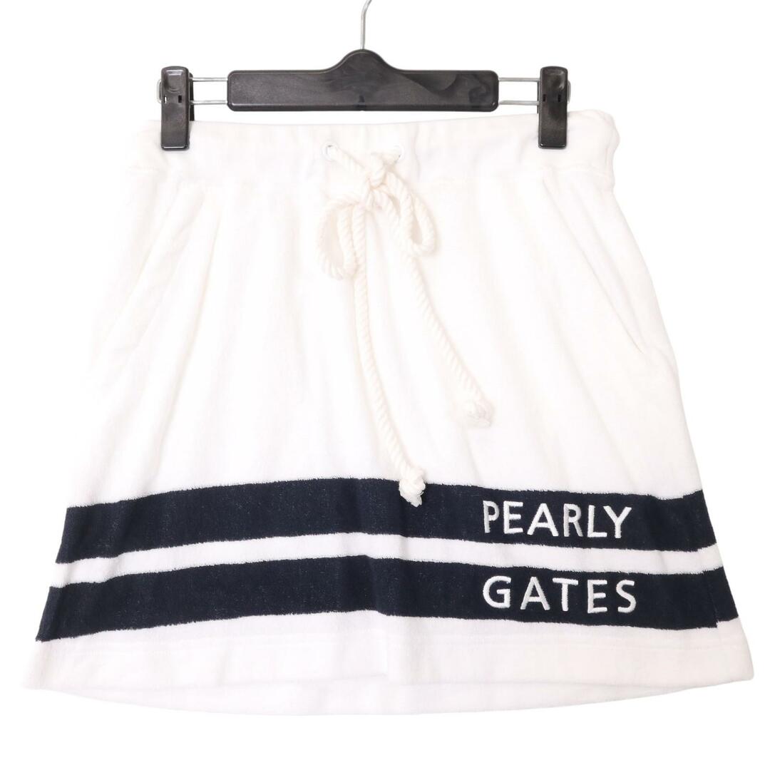 PEARLY GATES(パーリーゲイツ)のパーリーゲイツ 055-1160534 ﾎﾜｲﾄ ﾊﾟｲﾙ地 ｾｯﾄｱｯﾌﾟ O レディースのフォーマル/ドレス(その他ドレス)の商品写真