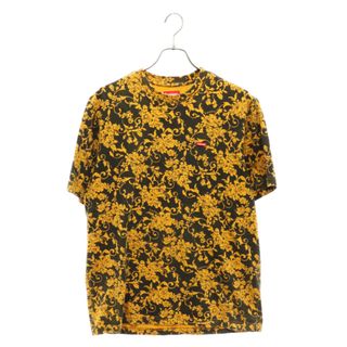 シュプリーム(Supreme)のSUPREME シュプリーム 20SS Small Box Tee Black Floral スモールボックスロゴ フローラル 半袖Tシャツカットソー イエロー(Tシャツ/カットソー(半袖/袖なし))