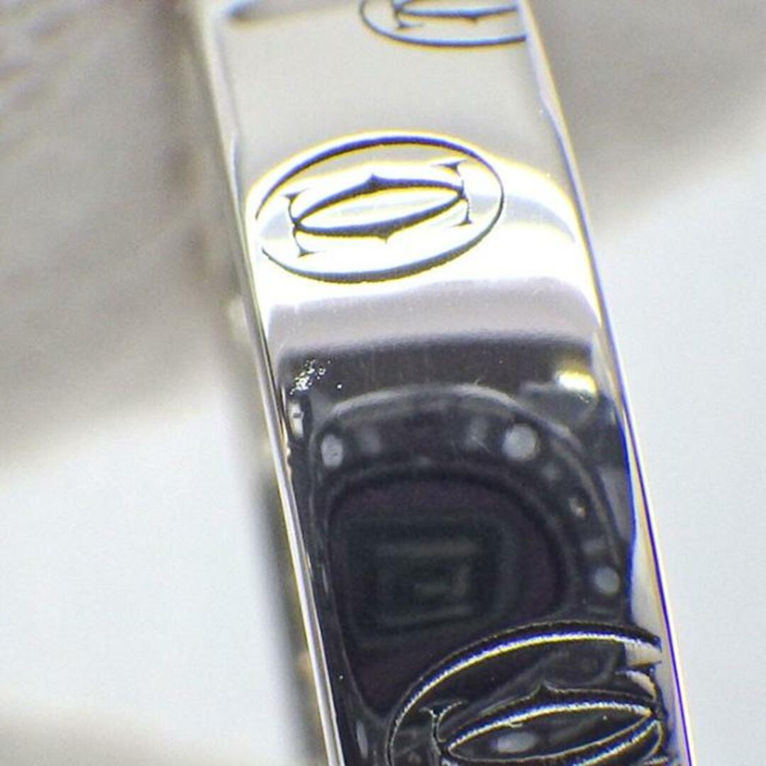 Cartier(カルティエ)のカルティエ Cartier リング ハッピーバースデー SM ロゴ C2 2C K18WG 9号 / #49 【中古】 レディースのアクセサリー(リング(指輪))の商品写真
