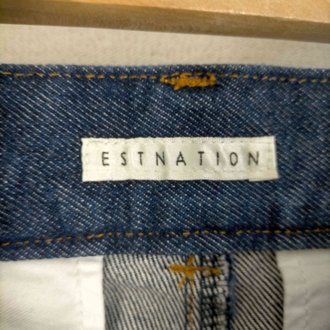 ESTNATION(エストネーション)のESTNATION(エストネーション) ストレッチデニムフレアパンツ レディース レディースのパンツ(デニム/ジーンズ)の商品写真