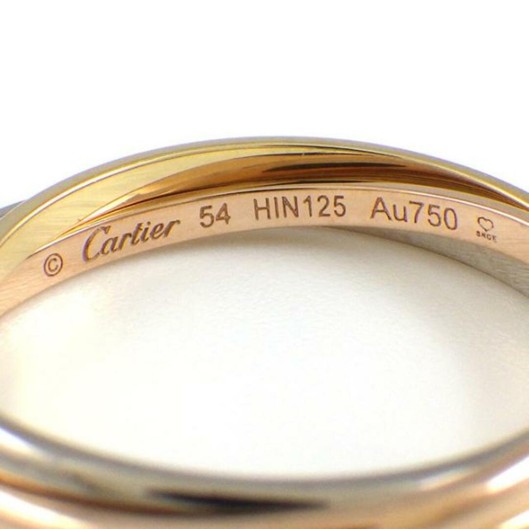 Cartier(カルティエ)のカルティエ Cartier リング トリニティ XS スリーカラー K18PG K18WG K18YG 13.5号 / #54 【中古】 レディースのアクセサリー(リング(指輪))の商品写真