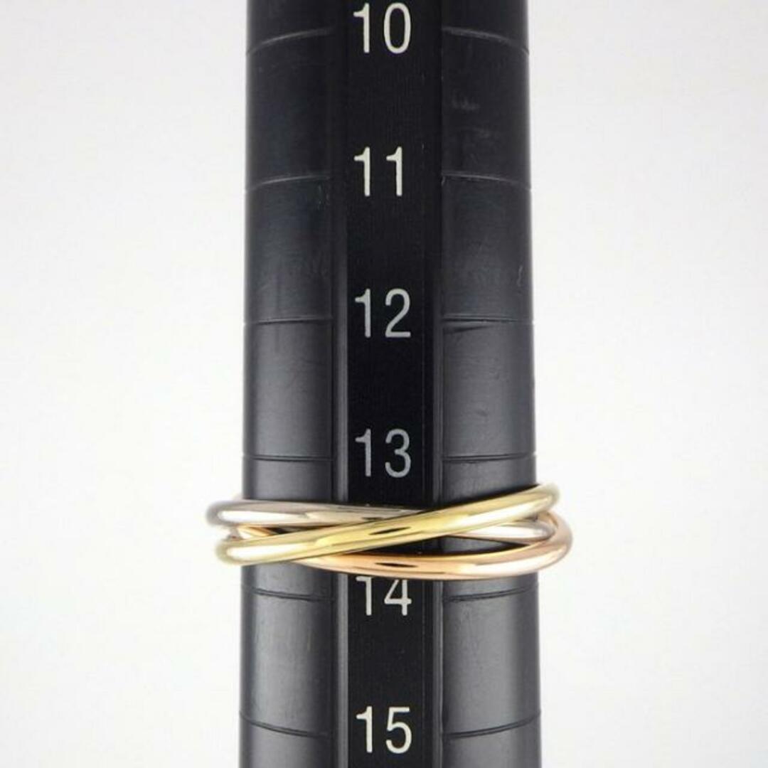 Cartier(カルティエ)のカルティエ Cartier リング トリニティ XS スリーカラー K18PG K18WG K18YG 13.5号 / #54 【中古】 レディースのアクセサリー(リング(指輪))の商品写真