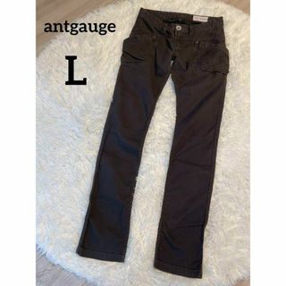 アントゲージ(Antgauge)のANTGAUGE　アントゲージ  レディース　ピケ　スキニー　L　美品(スキニーパンツ)