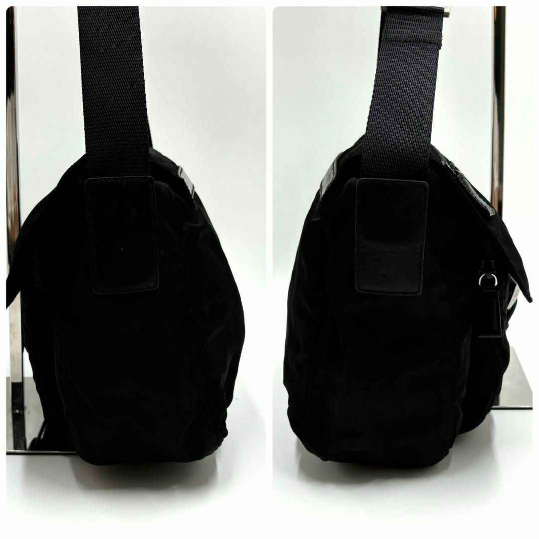 PRADA(プラダ)の✨美品✨プラダ ショルダーバッグ クロスボディ テスートナイロン ブラック レディースのバッグ(ショルダーバッグ)の商品写真