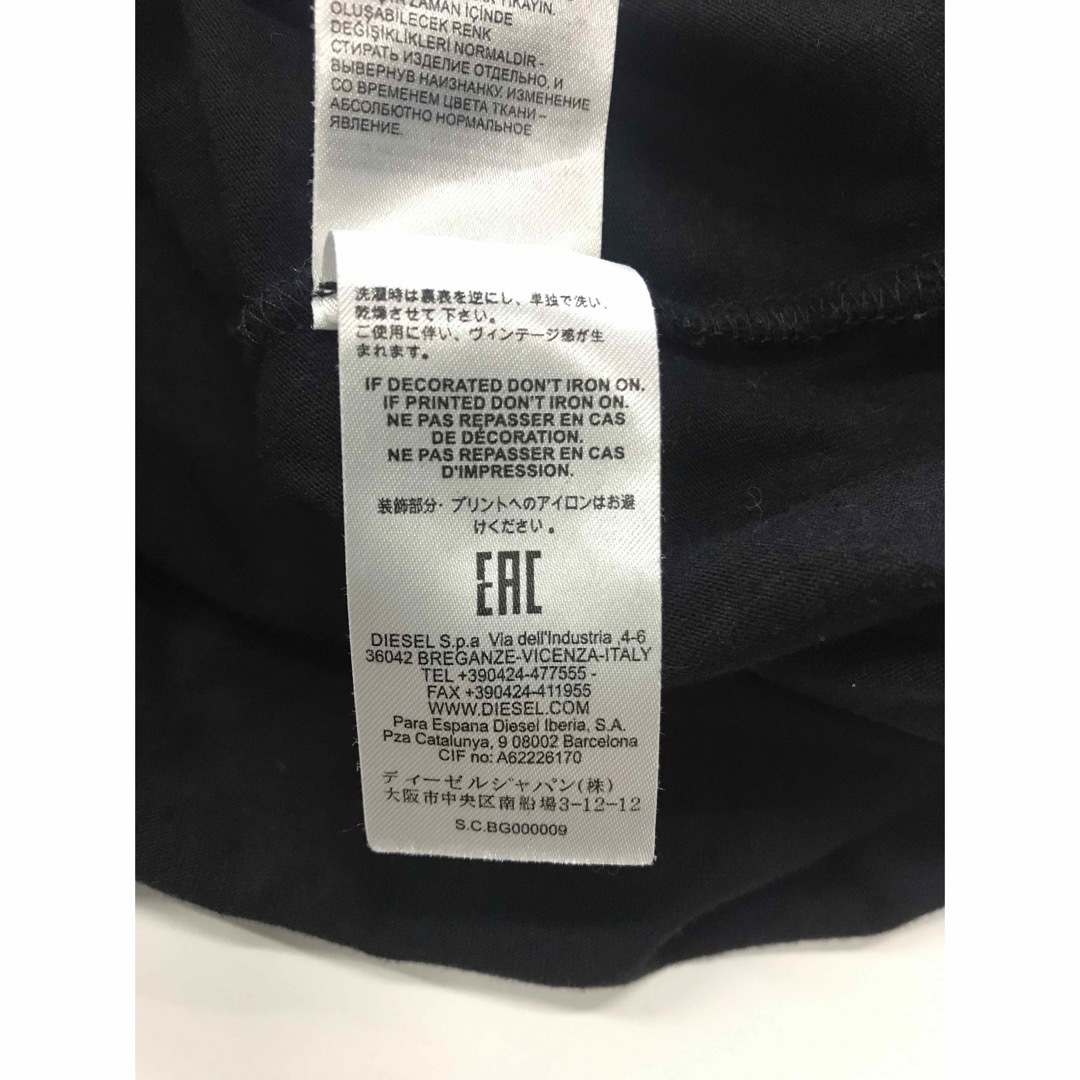 DIESEL(ディーゼル)のディーゼルジャパン　ロゴ刺繍　レディースTシャツ レディースのトップス(Tシャツ(半袖/袖なし))の商品写真