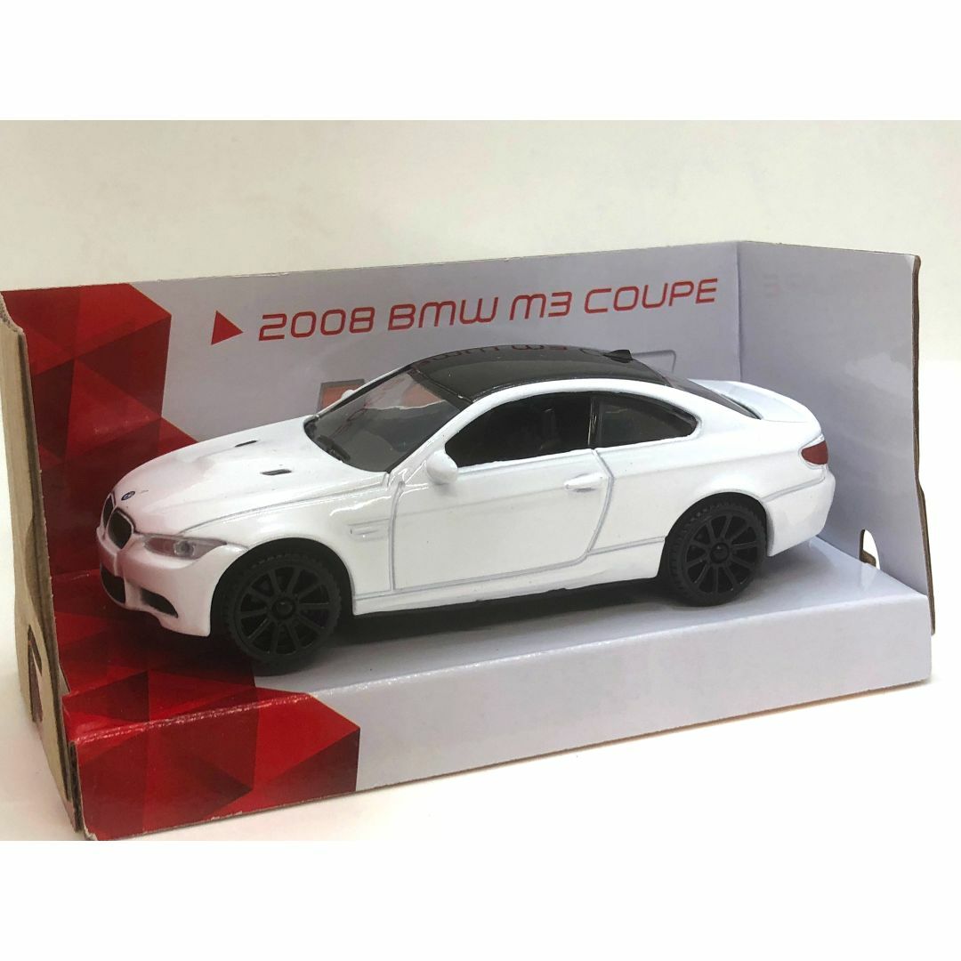 モンドモータース 1/43 BMW M3 E92 クーペ 2008 (ホワイト) エンタメ/ホビーのおもちゃ/ぬいぐるみ(ミニカー)の商品写真