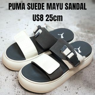 PUMA SUEDE MAYU SANDAL プーマ サンダル 25cm 厚底