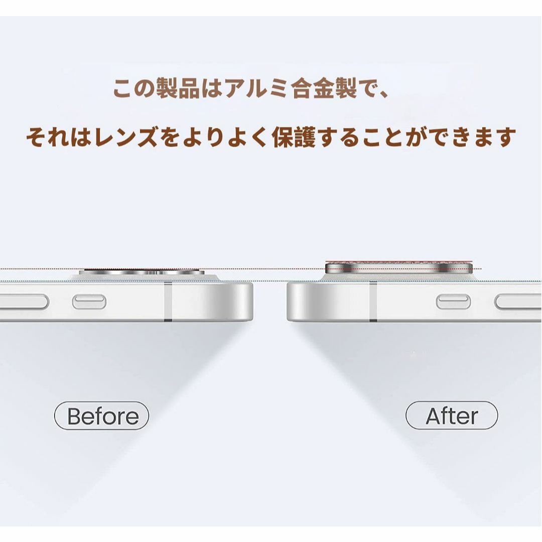 【在庫処分】iphone 14 / iphone 14 Plus カメラフィルム スマホ/家電/カメラのスマホアクセサリー(その他)の商品写真