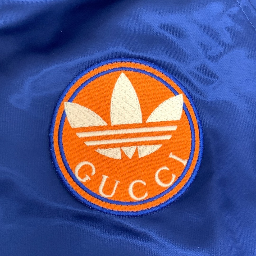 Gucci(グッチ)のグッチ GUCCI ナイロンジャケット
 アディダス  46 691428 ブルー メンズのジャケット/アウター(ナイロンジャケット)の商品写真