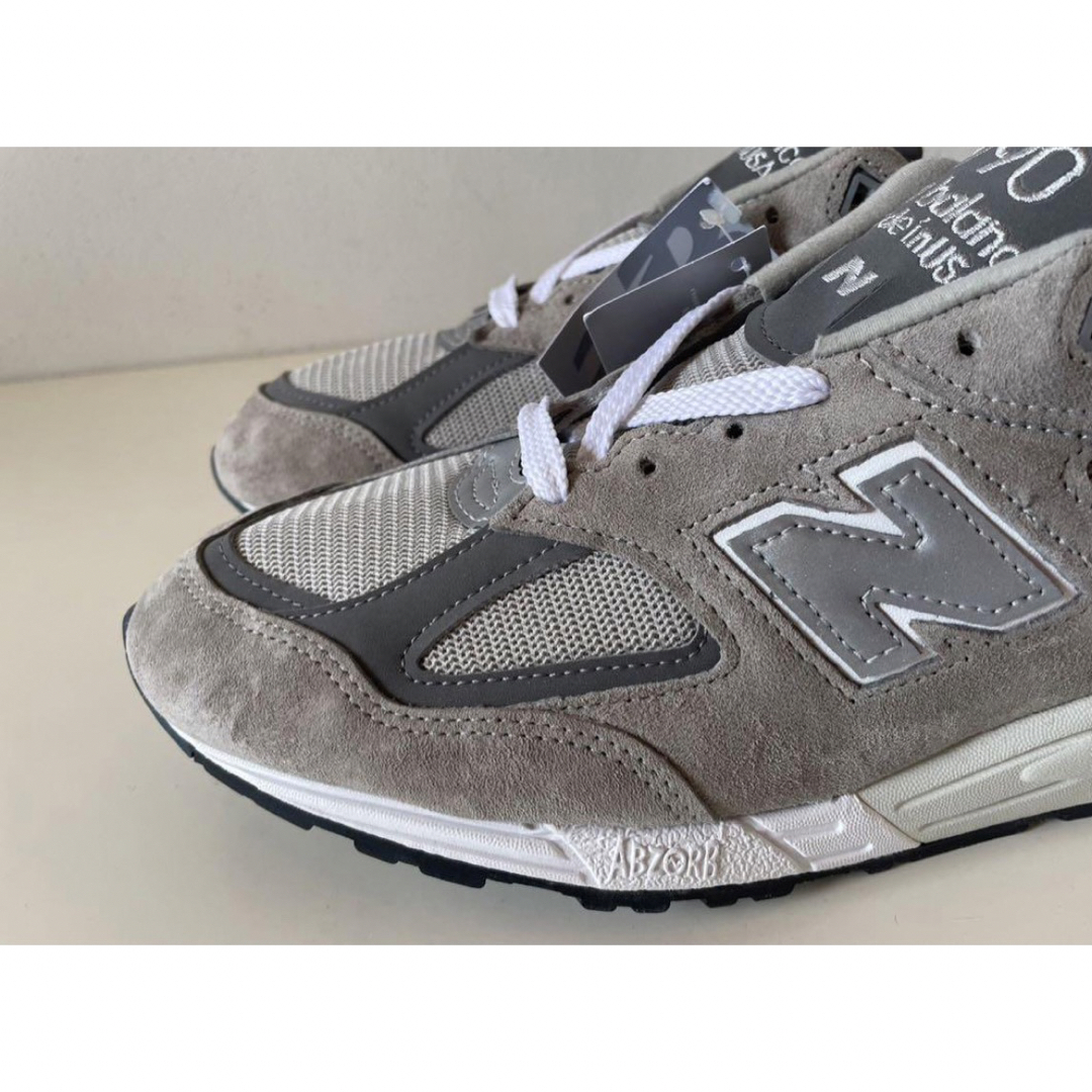 New Balance(ニューバランス)の未使用品◎USA製 ニューバランス M990GY2 V2 グレー US10 メンズの靴/シューズ(スニーカー)の商品写真