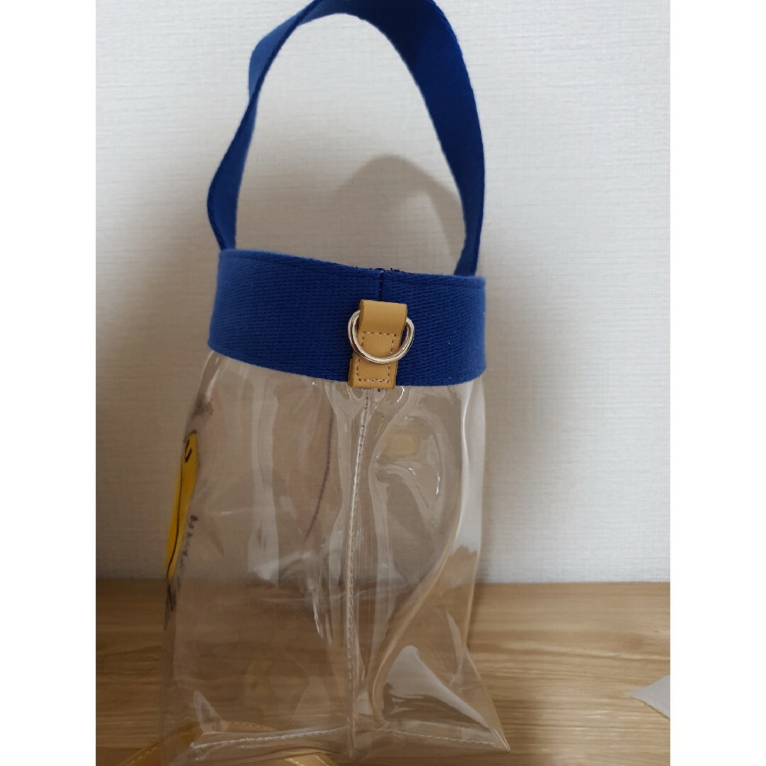 【新品未使用】スマイルバッグ ニコちゃん 透明バッグ レディースのバッグ(ショルダーバッグ)の商品写真