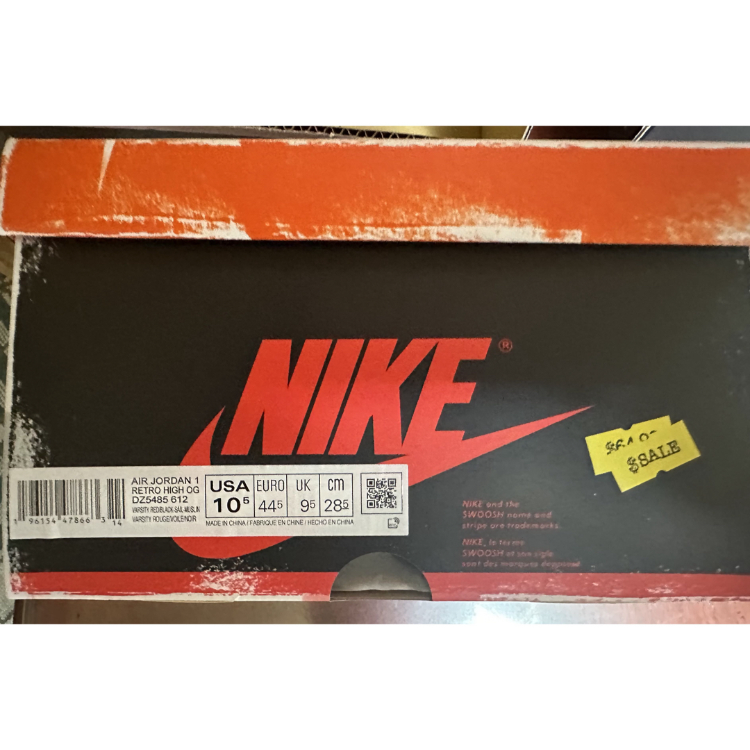 NIKE(ナイキ)のNIKE AIR JORDAN 1  LOST & FOUND 28.5cm メンズの靴/シューズ(スニーカー)の商品写真