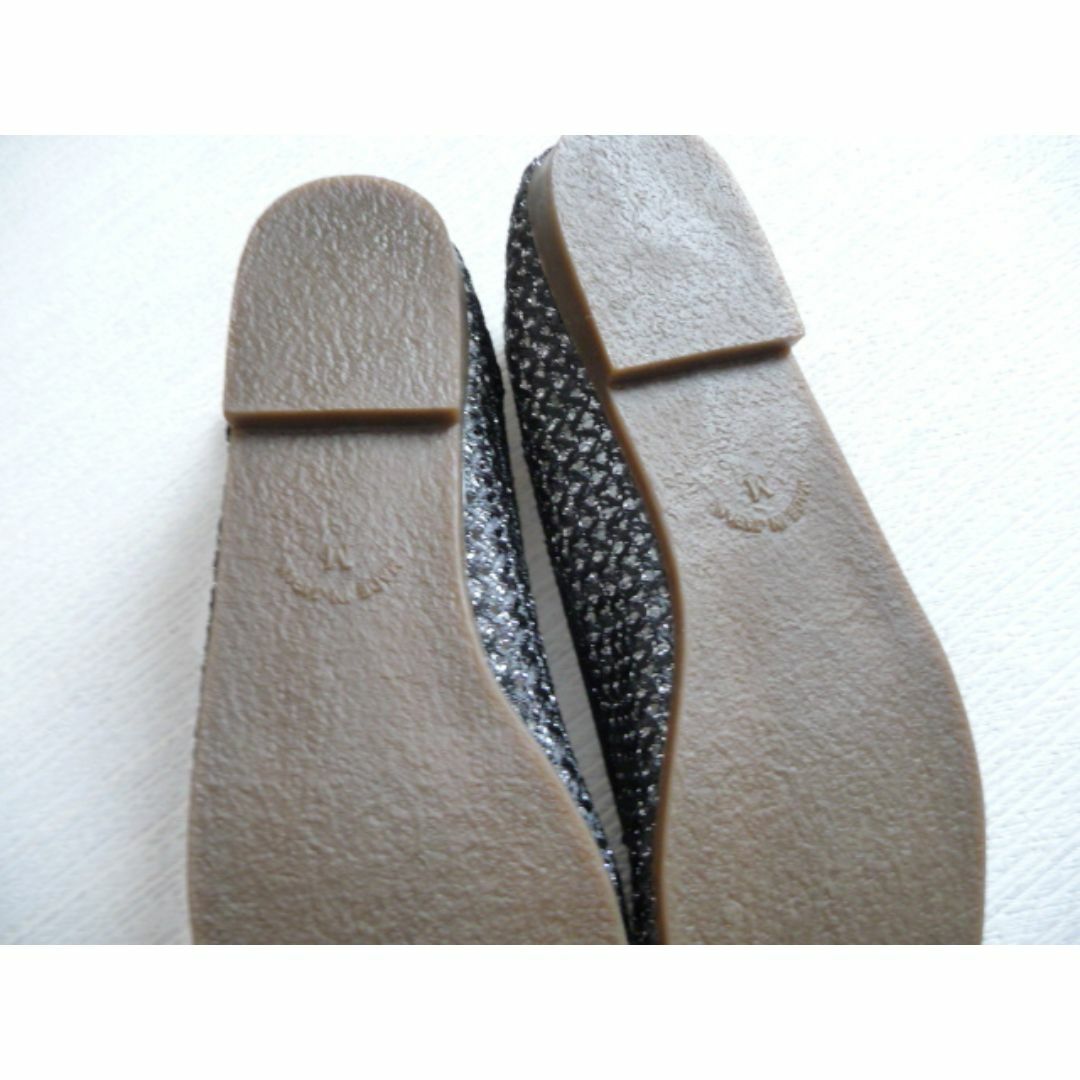 新品 O.G.A ぺたんこ パンプス Mサイズ 23cm ブラック 黒 シアー  レディースの靴/シューズ(バレエシューズ)の商品写真