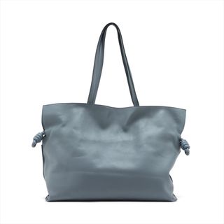 ロエベ(LOEWE)のロエベ フラメンコクラッチ XL レザー  ブルー レディース トートバッ(トートバッグ)