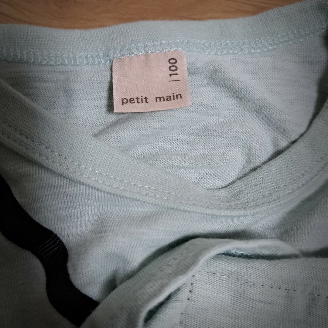 petit main(プティマイン)のプティマイン　半袖Tシャツ100cm キッズ/ベビー/マタニティのキッズ服男の子用(90cm~)(Tシャツ/カットソー)の商品写真