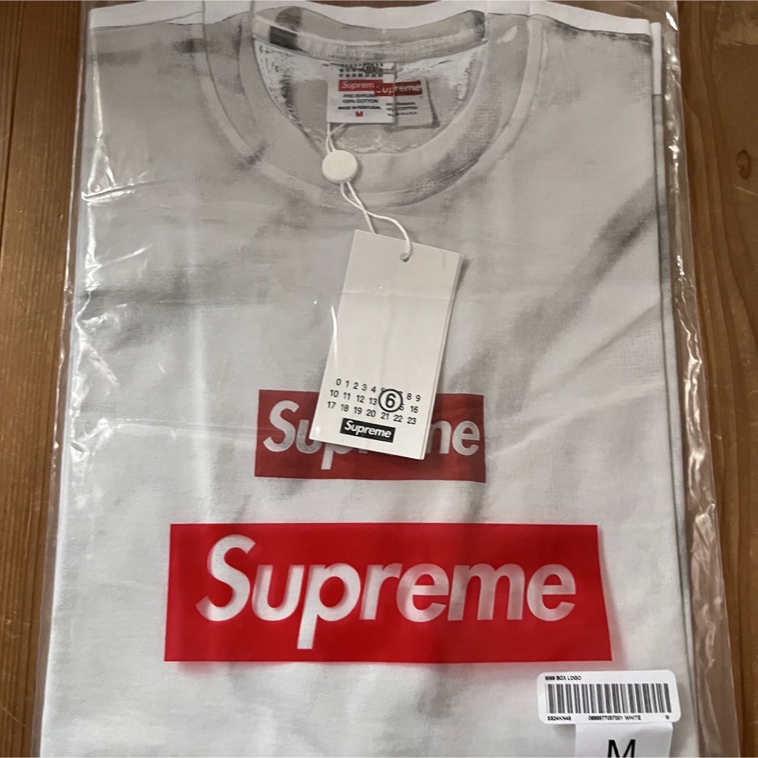 Supreme(シュプリーム)のSupreme MM6 Maison Margiela Box logo tee メンズのトップス(Tシャツ/カットソー(半袖/袖なし))の商品写真