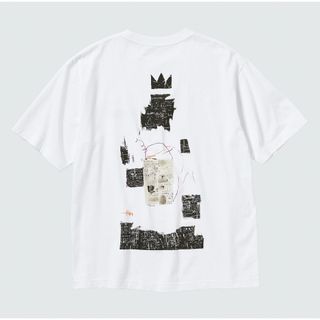 ユニクロ(UNIQLO)の【UNIQLO】JMバスキア「キング・プレジャー」 (4XL/00 White)(Tシャツ/カットソー(半袖/袖なし))