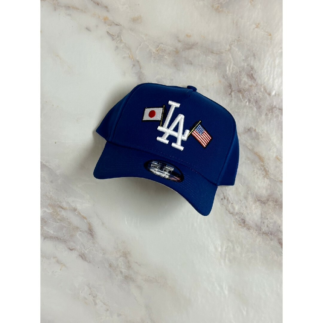 NEW ERA(ニューエラー)のNewera 9forty ロサンゼルスドジャース ロイヤルフラッグ キャップ メンズの帽子(キャップ)の商品写真