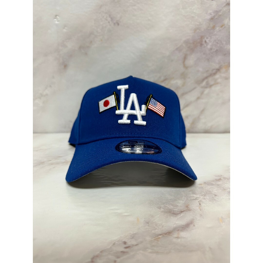 NEW ERA(ニューエラー)のNewera 9forty ロサンゼルスドジャース ロイヤルフラッグ キャップ メンズの帽子(キャップ)の商品写真