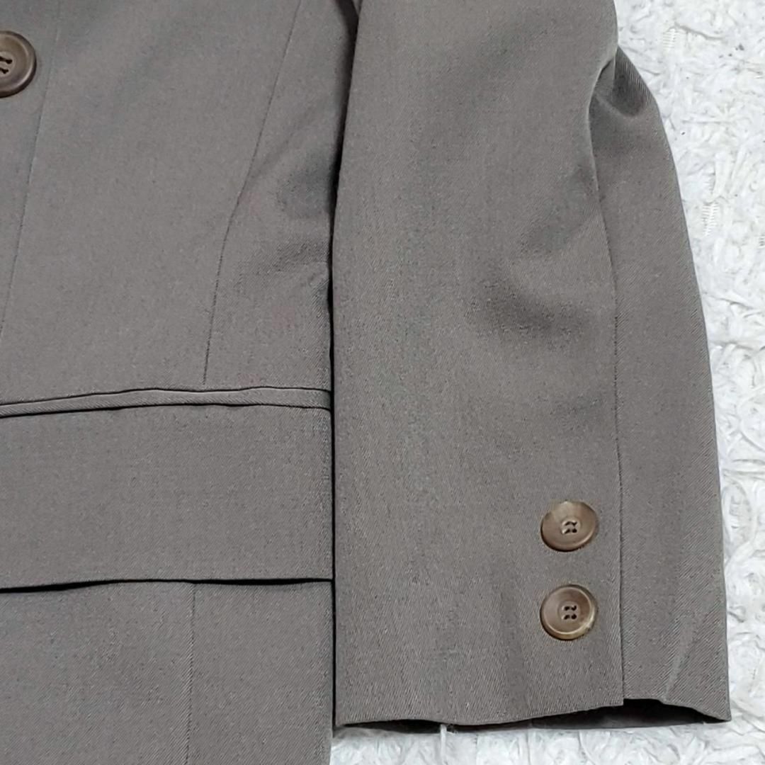 極美品 タグ付 M ルイシャンタン ウール100 ダブルブレスト スーツ グレー レディースのフォーマル/ドレス(スーツ)の商品写真