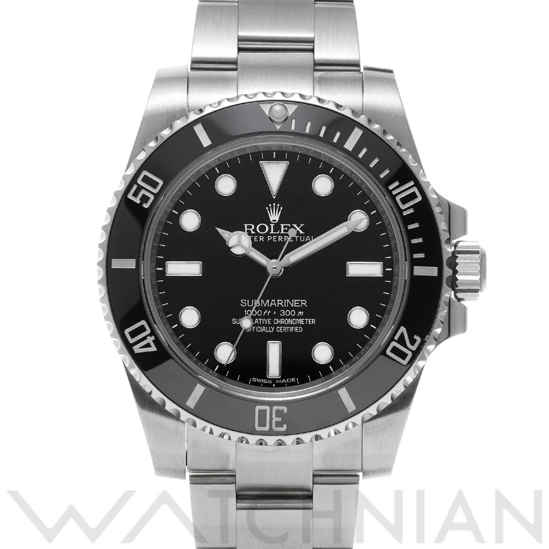 ROLEX(ロレックス)の中古 ロレックス ROLEX 114060 ランダムシリアル ブラック メンズ 腕時計 メンズの時計(腕時計(アナログ))の商品写真